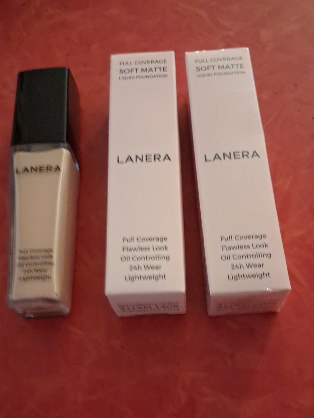 Soft Matte Full Coverage Liquid Foundation - L1  IVORY 24 HOUR